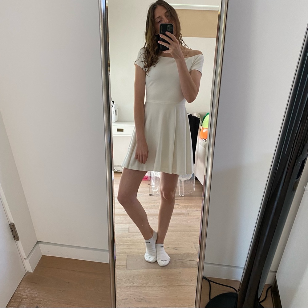 Alice & Olivia white mini dress - Picture 9 of 14